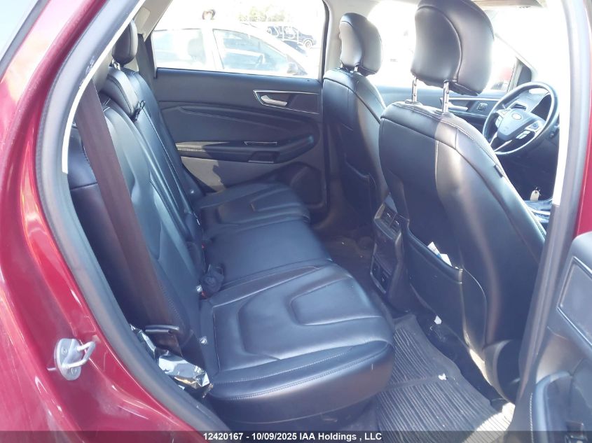 2017 Ford Edge Titanium VIN: 2FMPK4K80HBB70075 Lot: 12420167