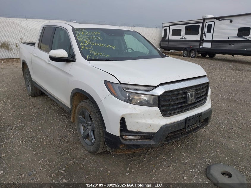 5FPYK3F71PB501680 2023 Honda Ridgeline Rtl-E auction photo 1