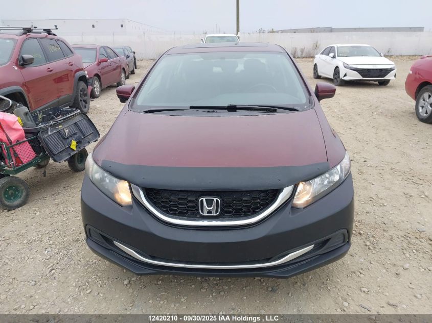 2015 Honda Civic Ex VIN: 2HGFB2F52FH045319 Lot: 12420210