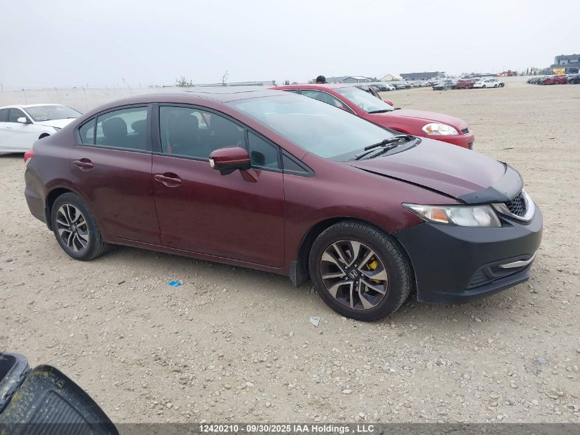 2015 Honda Civic Ex VIN: 2HGFB2F52FH045319 Lot: 12420210