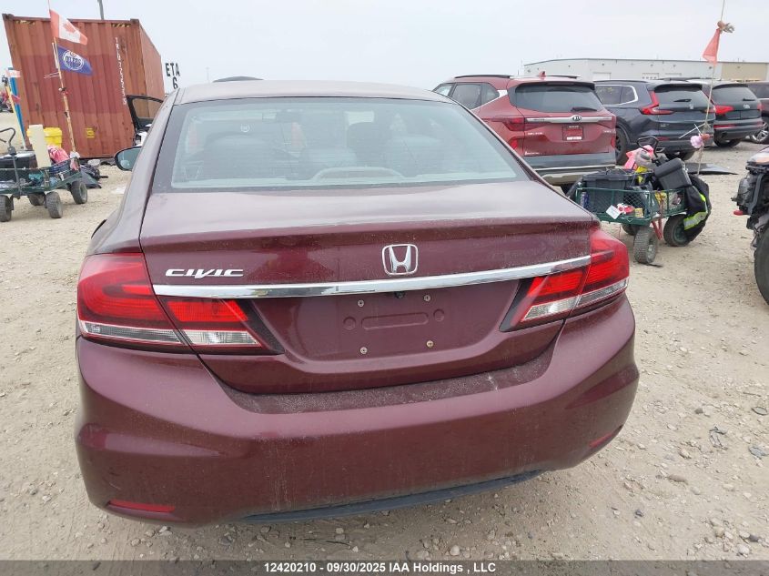 2015 Honda Civic Ex VIN: 2HGFB2F52FH045319 Lot: 12420210