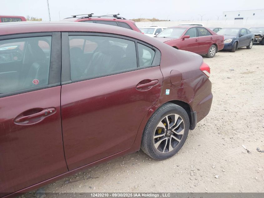 2015 Honda Civic Ex VIN: 2HGFB2F52FH045319 Lot: 12420210