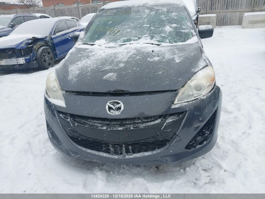 2013 Mazda Mazda5 VIN: JM1CW2CL5D0157381 Lot: 12420220