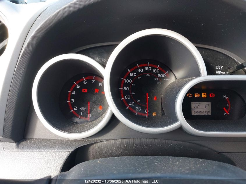 2010 Toyota Matrix Wagon VIN: 2T1KU4EE9AC466753 Lot: 12420232