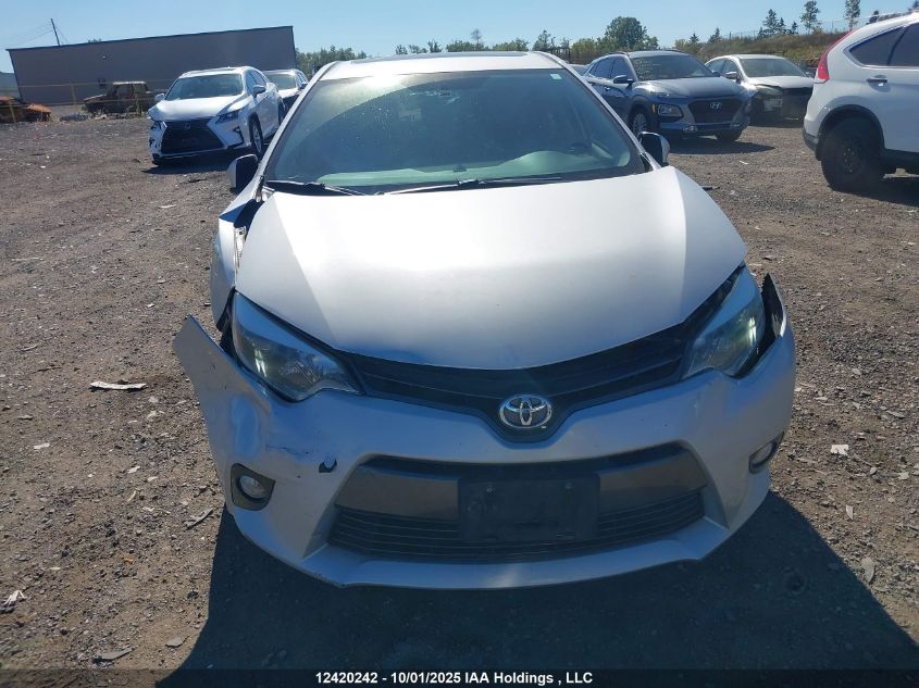 2015 Toyota Corolla VIN: 2T1BURHE9FC255715 Lot: 12420242