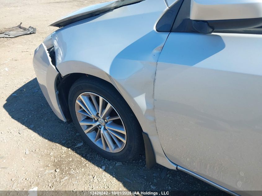 2015 Toyota Corolla VIN: 2T1BURHE9FC255715 Lot: 12420242