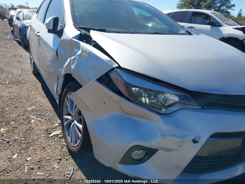 2015 Toyota Corolla VIN: 2T1BURHE9FC255715 Lot: 12420242