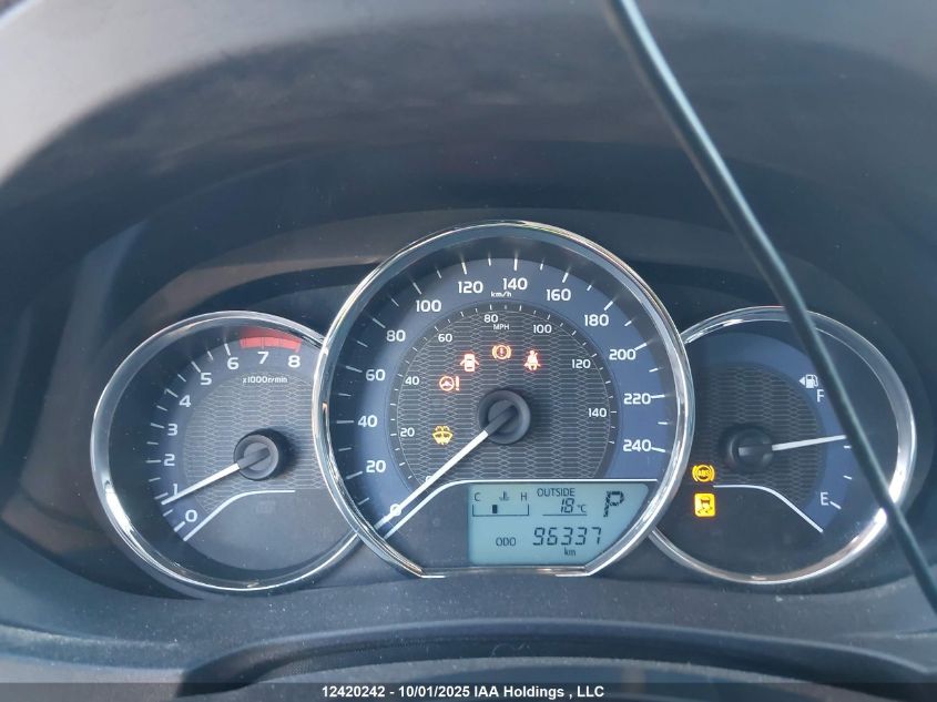 2015 Toyota Corolla VIN: 2T1BURHE9FC255715 Lot: 12420242