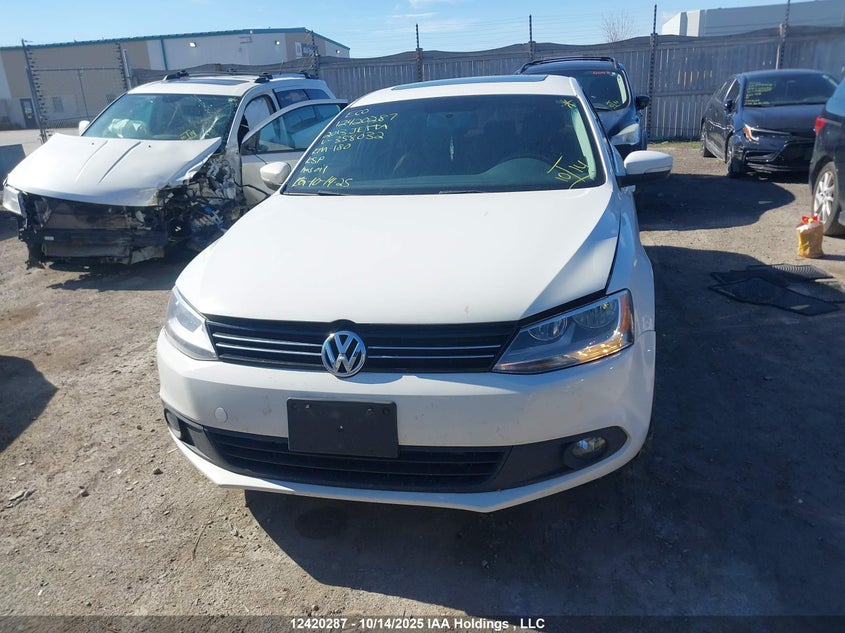 2013 Volkswagen Jetta 2.0 Tdi Highline VIN: 3VWLL7AJ8DM358032 Lot: 12420287