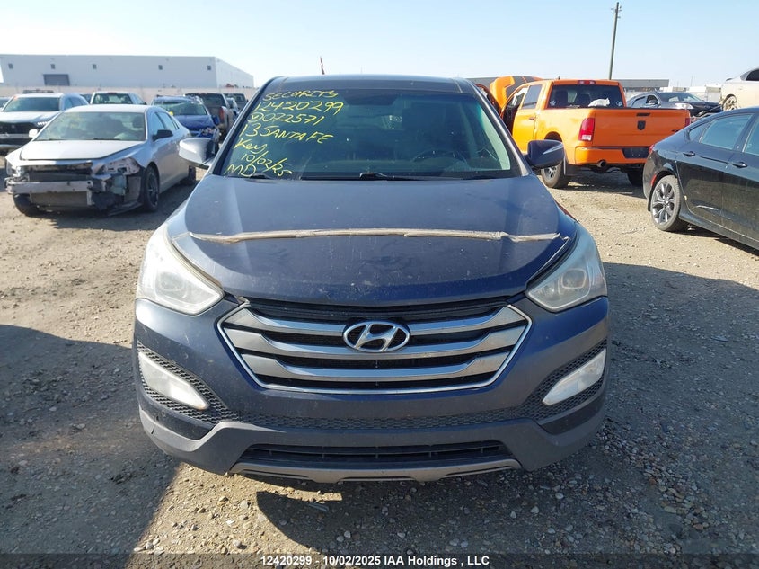 5XYZUDLA6DG072571 2013 HYUNDAI SANTA FE photo no. 12