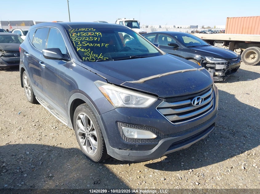 5XYZUDLA6DG072571 2013 HYUNDAI SANTA FE photo no. 19