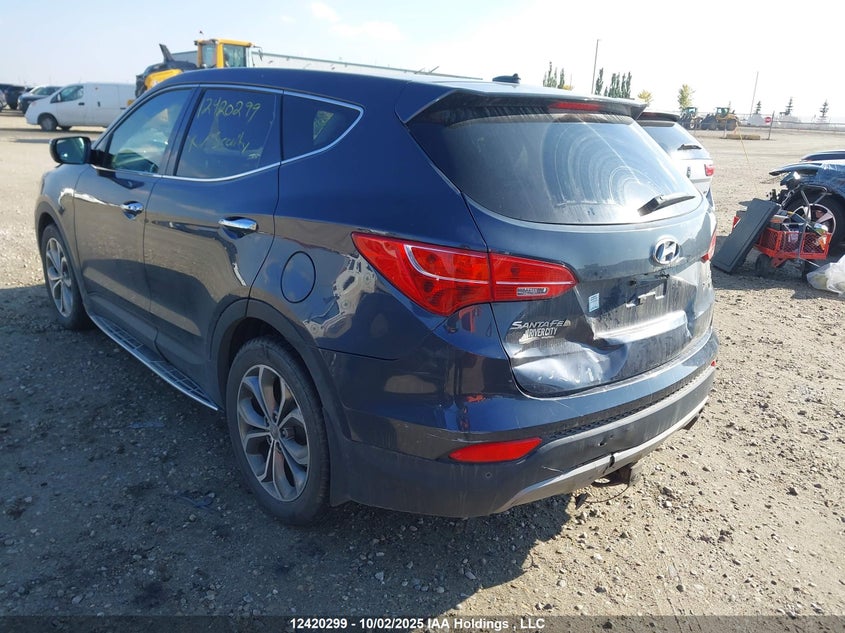 5XYZUDLA6DG072571 2013 HYUNDAI SANTA FE photo no. 3