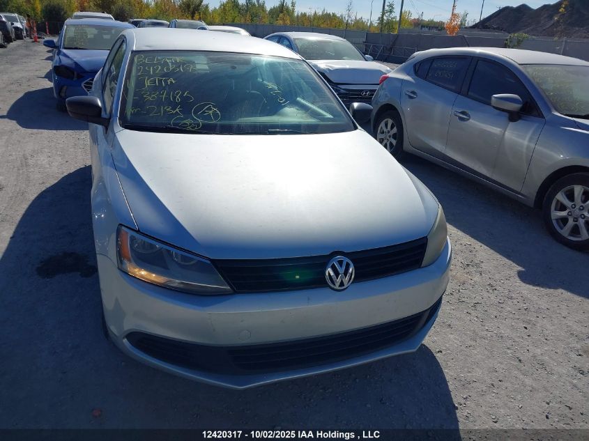 2011 Volkswagen Jetta VIN: 3VW2K7AJ8BM387185 Lot: 12420317