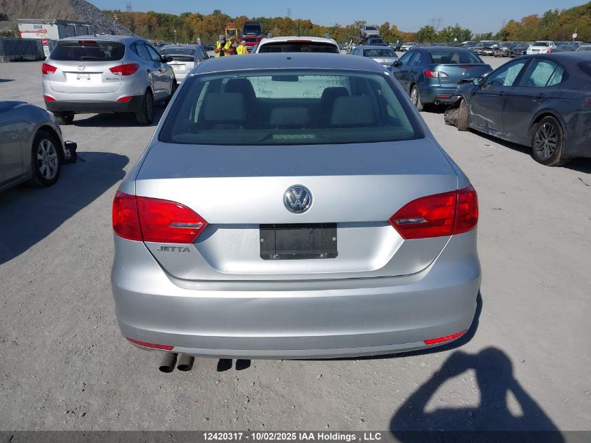 2011 Volkswagen Jetta VIN: 3VW2K7AJ8BM387185 Lot: 12420317