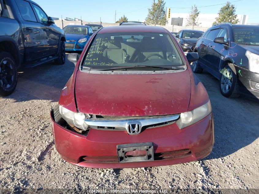 2008 Honda Civic VIN: 2HGFA15488H025021 Lot: 12420335