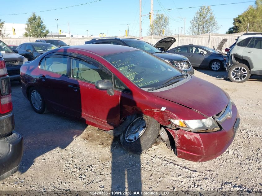 2008 Honda Civic VIN: 2HGFA15488H025021 Lot: 12420335