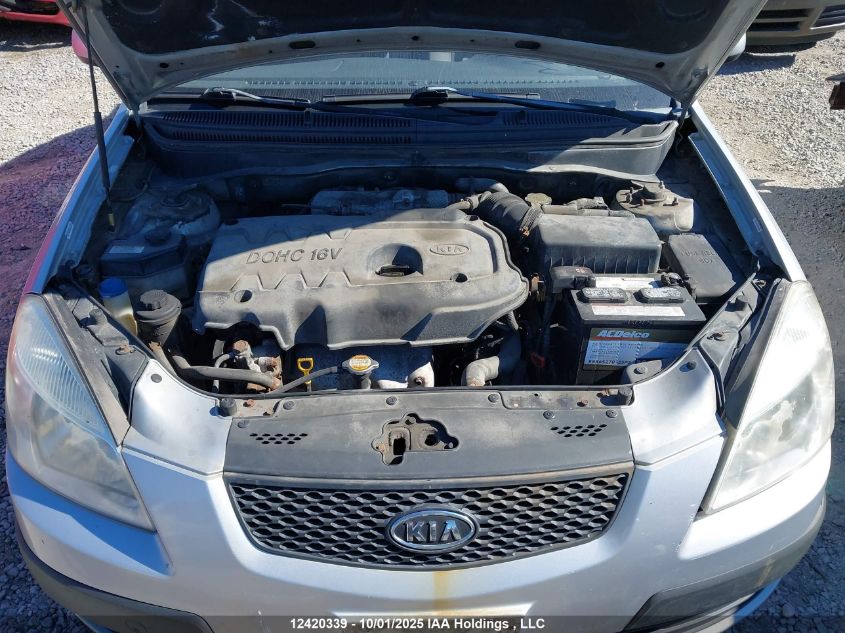 2007 Kia Rio VIN: KNADE123076273802 Lot: 12420339