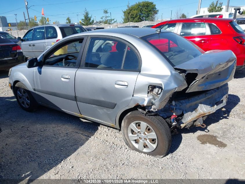 2007 Kia Rio VIN: KNADE123076273802 Lot: 12420339