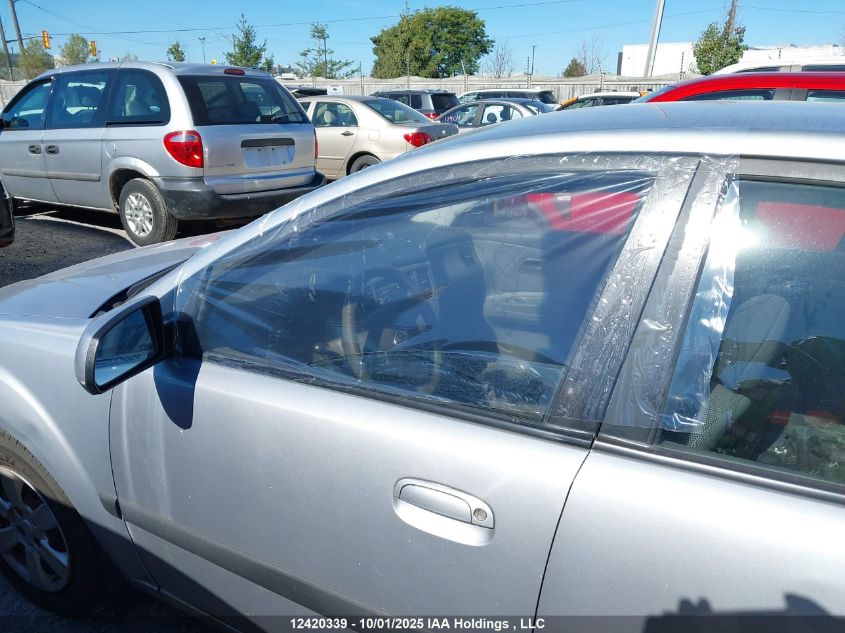 2007 Kia Rio VIN: KNADE123076273802 Lot: 12420339