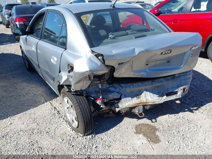 2007 Kia Rio VIN: KNADE123076273802 Lot: 12420339