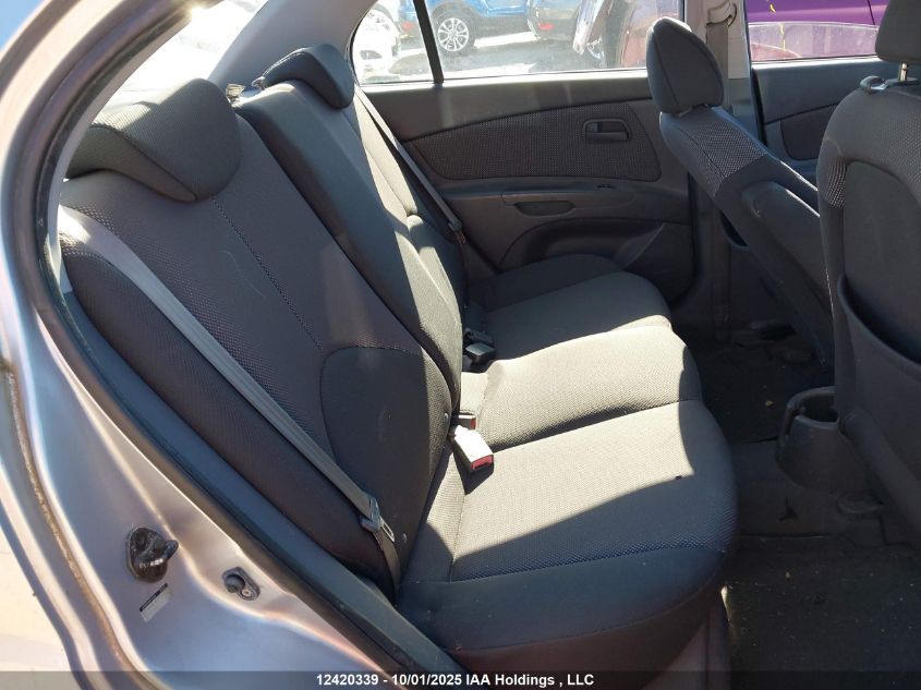 2007 Kia Rio VIN: KNADE123076273802 Lot: 12420339