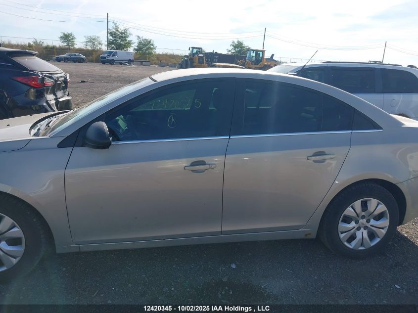 2012 Chevrolet Cruze VIN: 1G1PC5SH9C7158086 Lot: 12420345