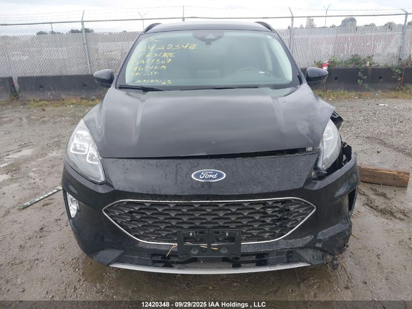 2021 Ford Escape Titanium VIN: 1FMCU9DZ0MUA71367 Lot: 12420348