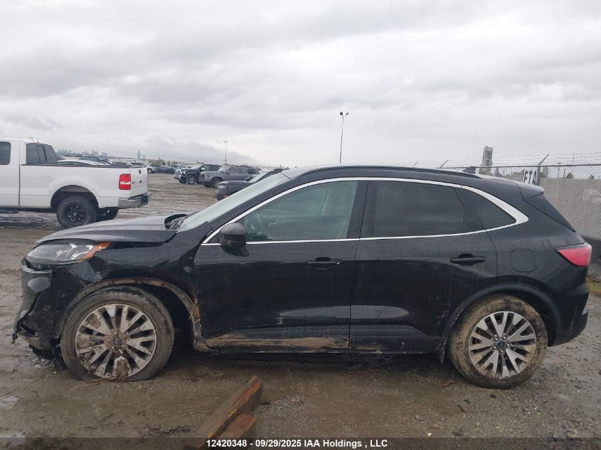 2021 Ford Escape Titanium VIN: 1FMCU9DZ0MUA71367 Lot: 12420348