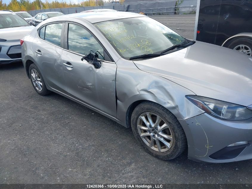 2014 Mazda Mazda3 VIN: 3MZBM1V75EM109452 Lot: 12420365
