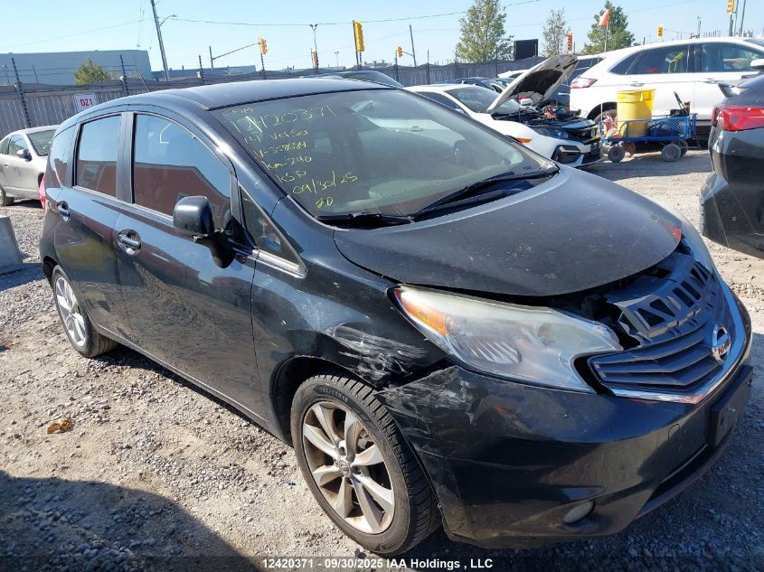 2014 Nissan Versa Note S/S Plus/Sv/Sl VIN: 3N1CE2CP2EL358684 Lot: 12420371