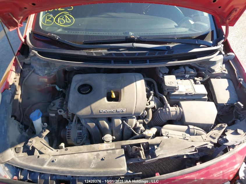 2017 Kia Forte VIN: 3KPFK4A76HE147028 Lot: 12420376