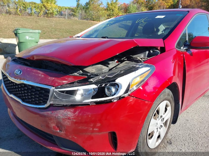 2017 Kia Forte VIN: 3KPFK4A76HE147028 Lot: 12420376