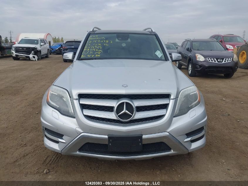 2013 Mercedes-Benz Glk 350 4Matic VIN: WDCGG8JB7DG071969 Lot: 12420383