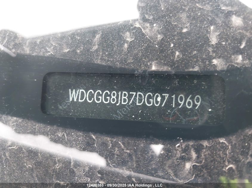 2013 Mercedes-Benz Glk 350 4Matic VIN: WDCGG8JB7DG071969 Lot: 12420383