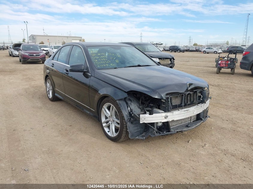 WDDGF8FB3CA699567 2012 Mercedes-Benz C 250 4Matic auction photo 1
