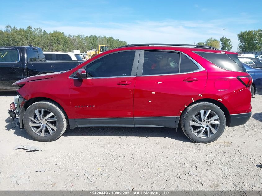 2024 Chevrolet Equinox VIN: 3GNAXUEG3RS147052 Lot: 12420449