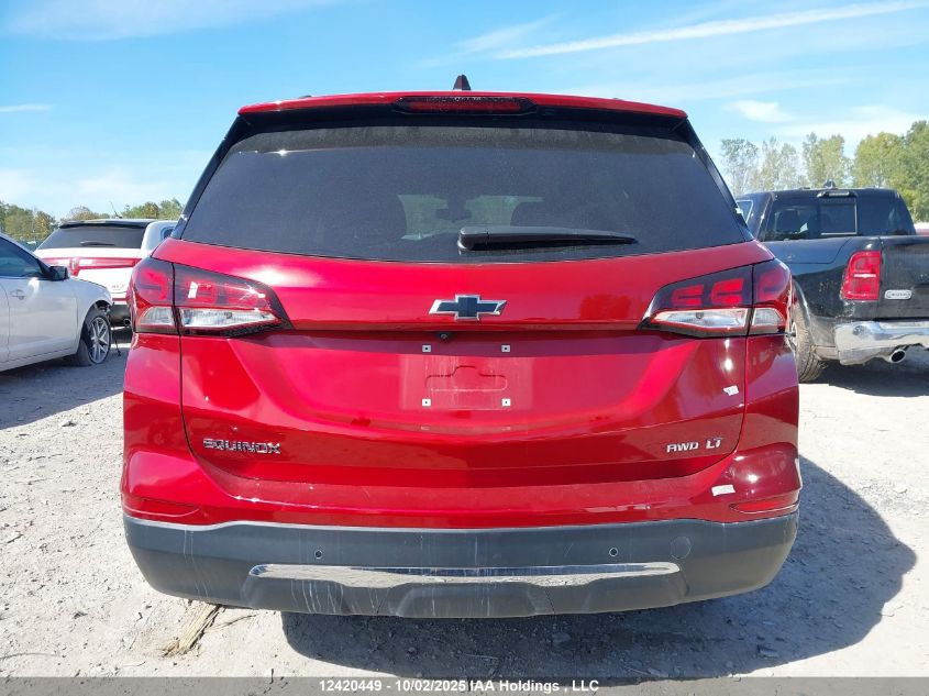 2024 Chevrolet Equinox VIN: 3GNAXUEG3RS147052 Lot: 12420449