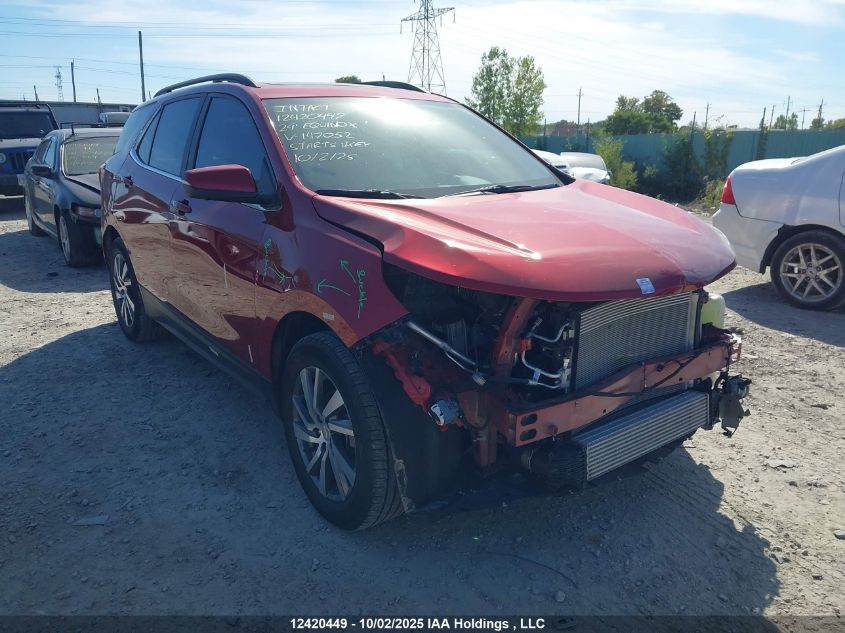 2024 Chevrolet Equinox VIN: 3GNAXUEG3RS147052 Lot: 12420449