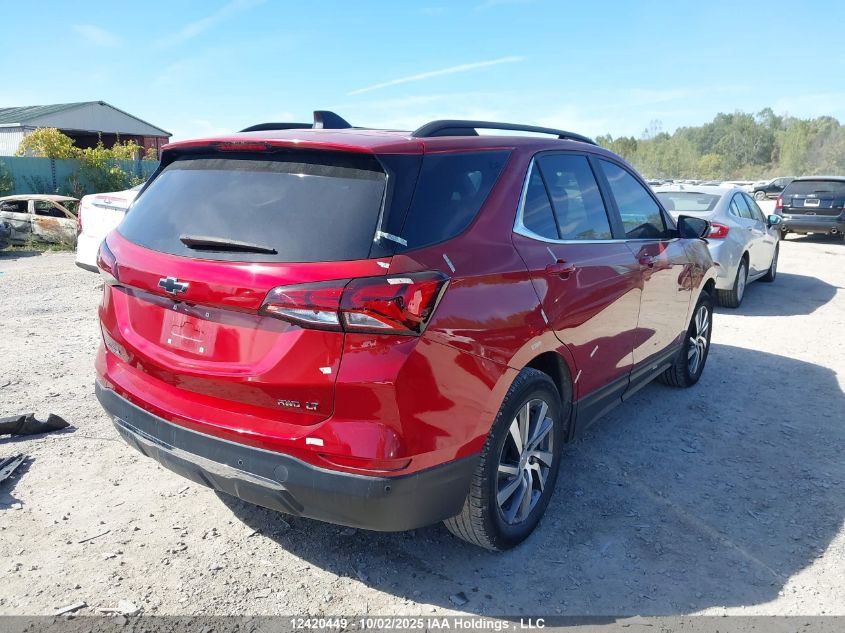 2024 Chevrolet Equinox VIN: 3GNAXUEG3RS147052 Lot: 12420449