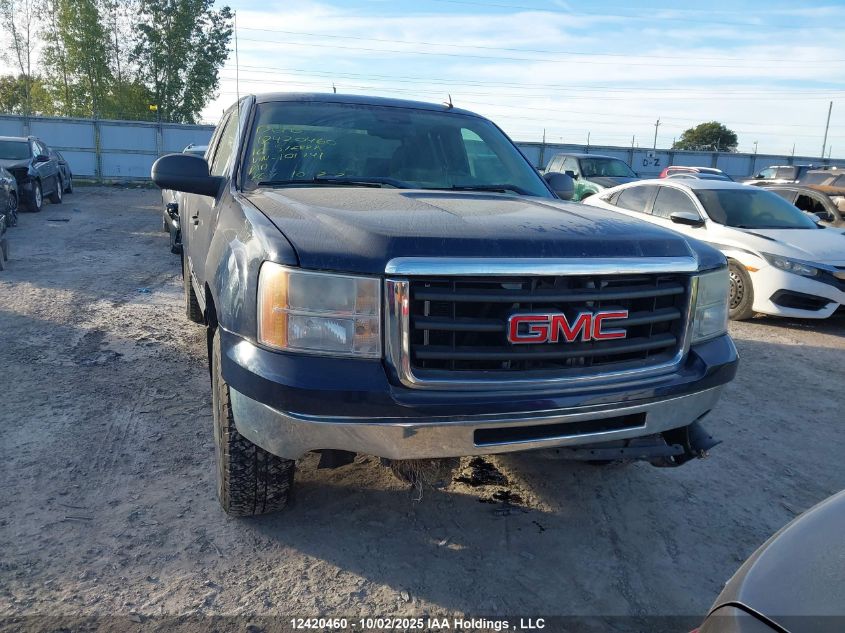 2010 GMC Sierra K1500 Sle VIN: 1GTSKVE38AZ101741 Lot: 12420460