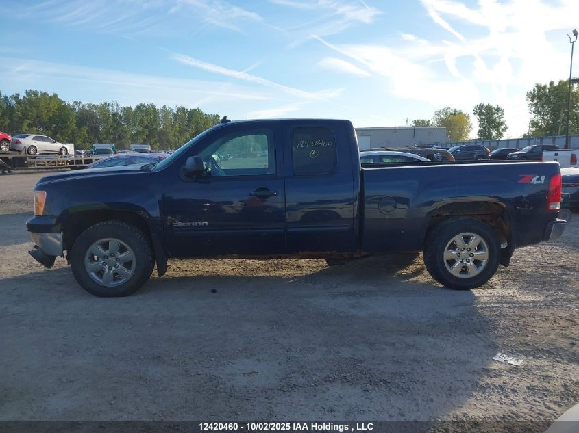 2010 GMC Sierra K1500 Sle VIN: 1GTSKVE38AZ101741 Lot: 12420460