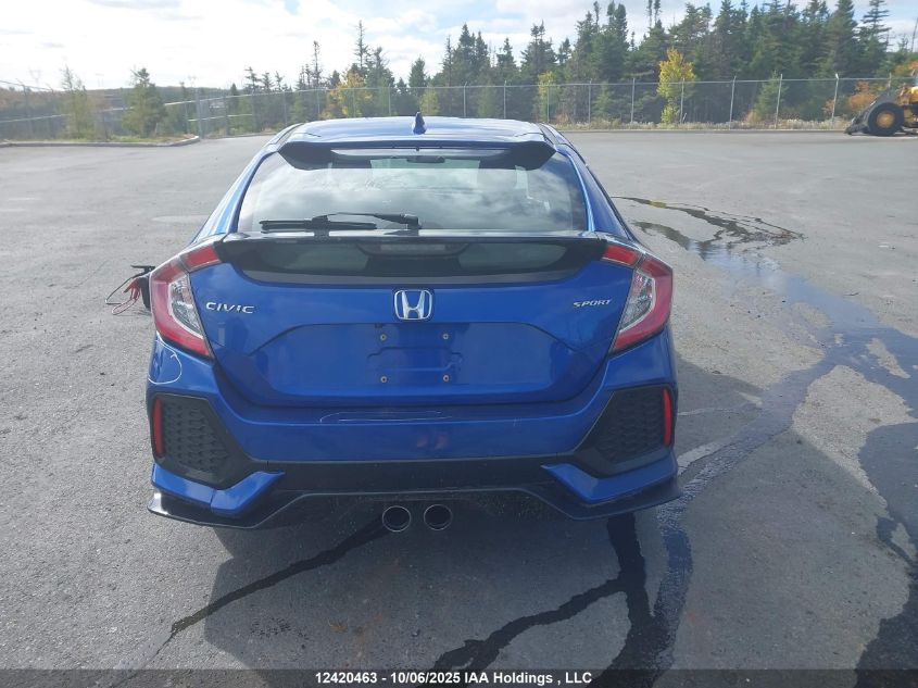 2019 Honda Civic Sport VIN: SHHFK7G44KU303825 Lot: 12420463