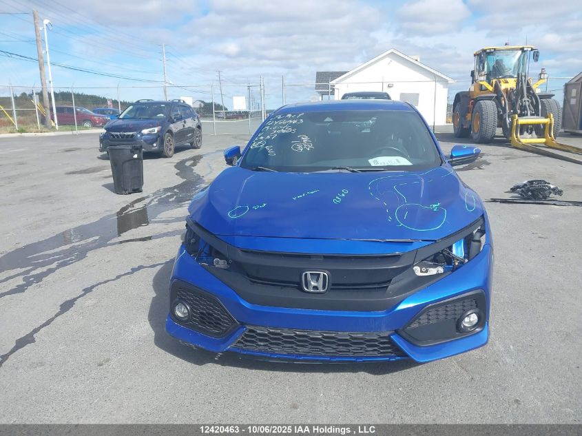 2019 Honda Civic Sport VIN: SHHFK7G44KU303825 Lot: 12420463