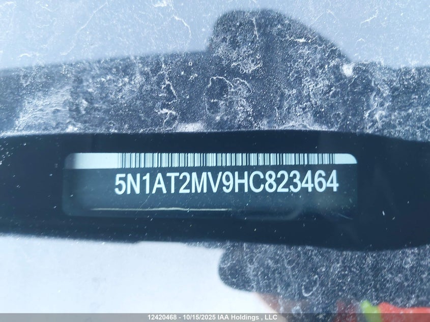 5N1AT2MV9HC823464 2017 NISSAN ROGUE photo no. 20