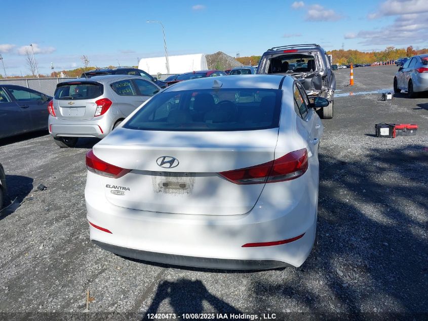 2017 Hyundai Elantra Gl VIN: KMHD84LF3HU326022 Lot: 12420473
