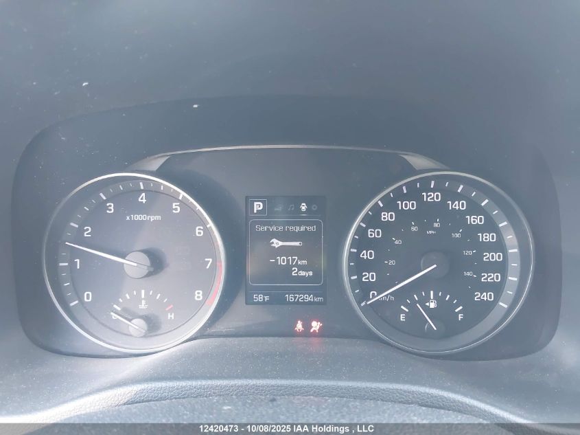 2017 Hyundai Elantra Gl VIN: KMHD84LF3HU326022 Lot: 12420473