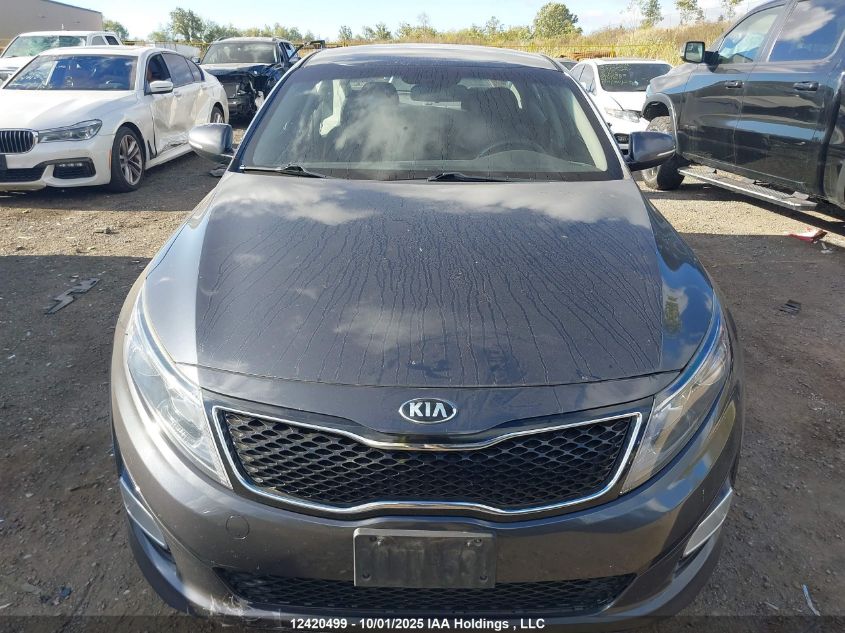 2015 Kia Optima Lx/Lx Winter Edition VIN: KNAGM4A77F5561519 Lot: 12420499