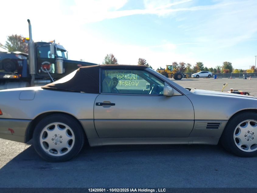 1991 Mercedes-Benz 500 Sl VIN: WDBFA66E3MF031208 Lot: 12420501