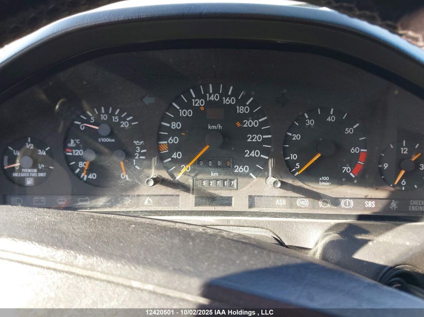 1991 Mercedes-Benz 500 Sl VIN: WDBFA66E3MF031208 Lot: 12420501