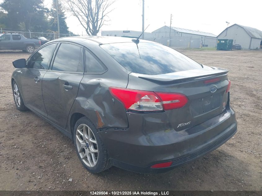 2015 Ford Focus Se VIN: 1FADP3F20FL265229 Lot: 12420504